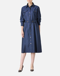 Shirt collar dress