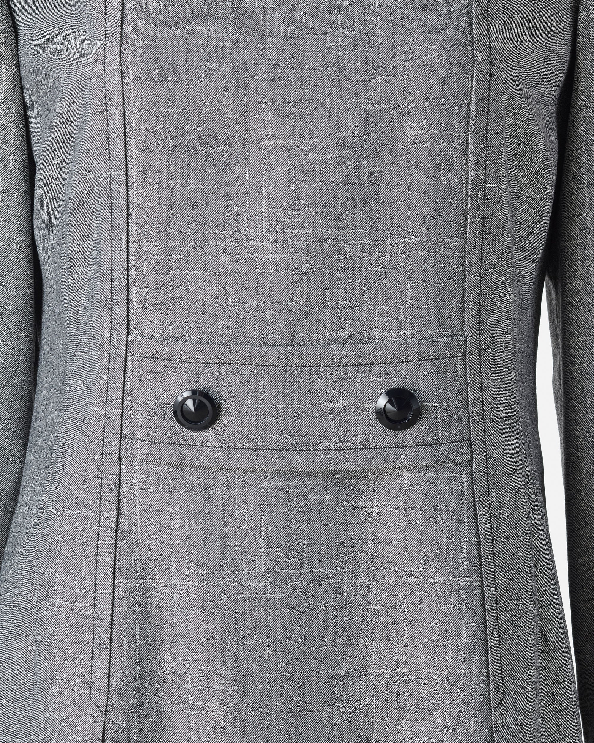 Stretch wool silk dress