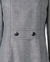 Stretch wool silk dress