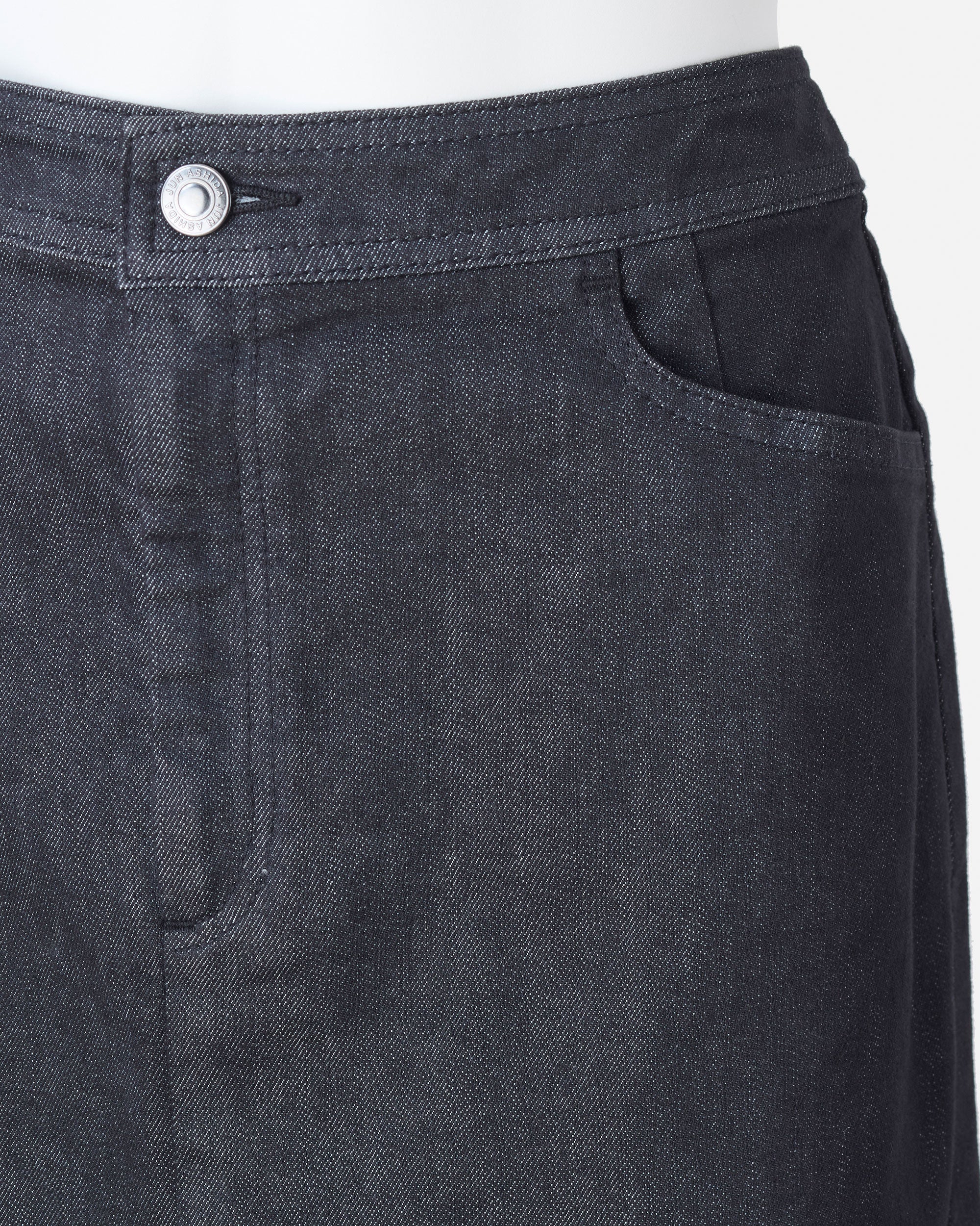 Cotton polyester denim skirt