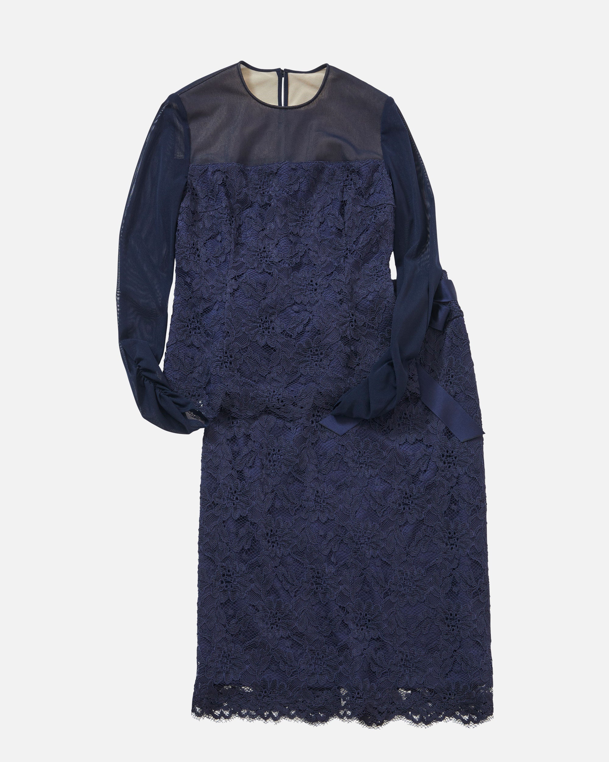Raschel Lace Tulle Blouse