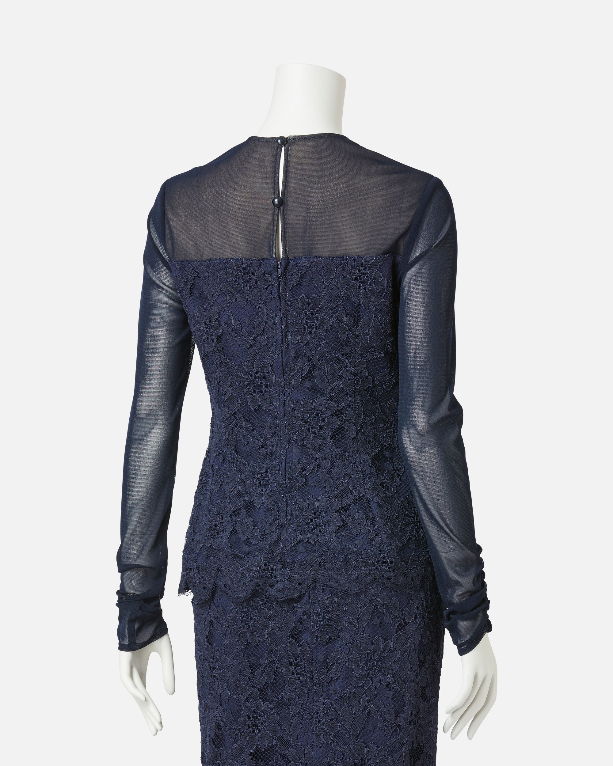 Raschel Lace Tulle Blouse