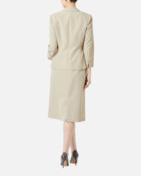 Stretch Crepe Dress