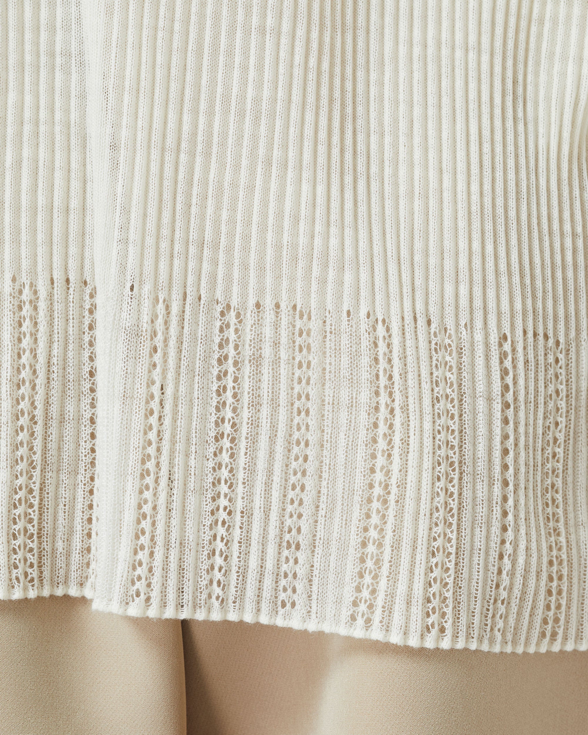 Pleated Cardigan