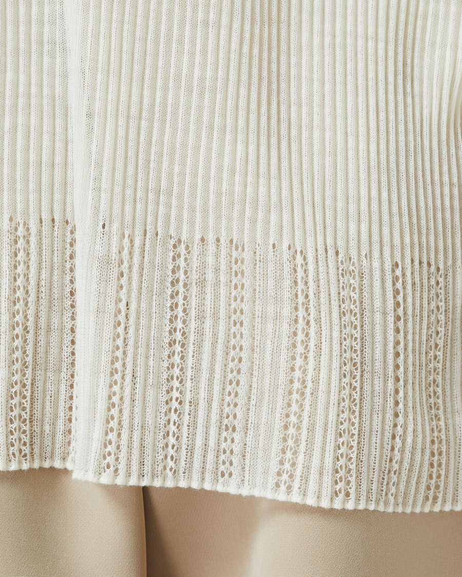 Pleated Cardigan