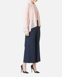 Wide Stretch Crepe Pants