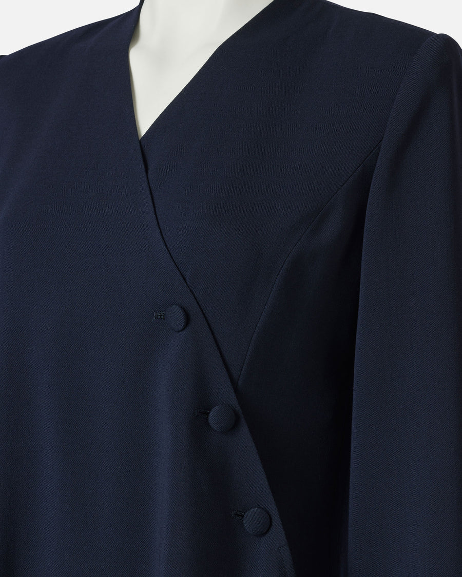 Stretch twill seasonless dress