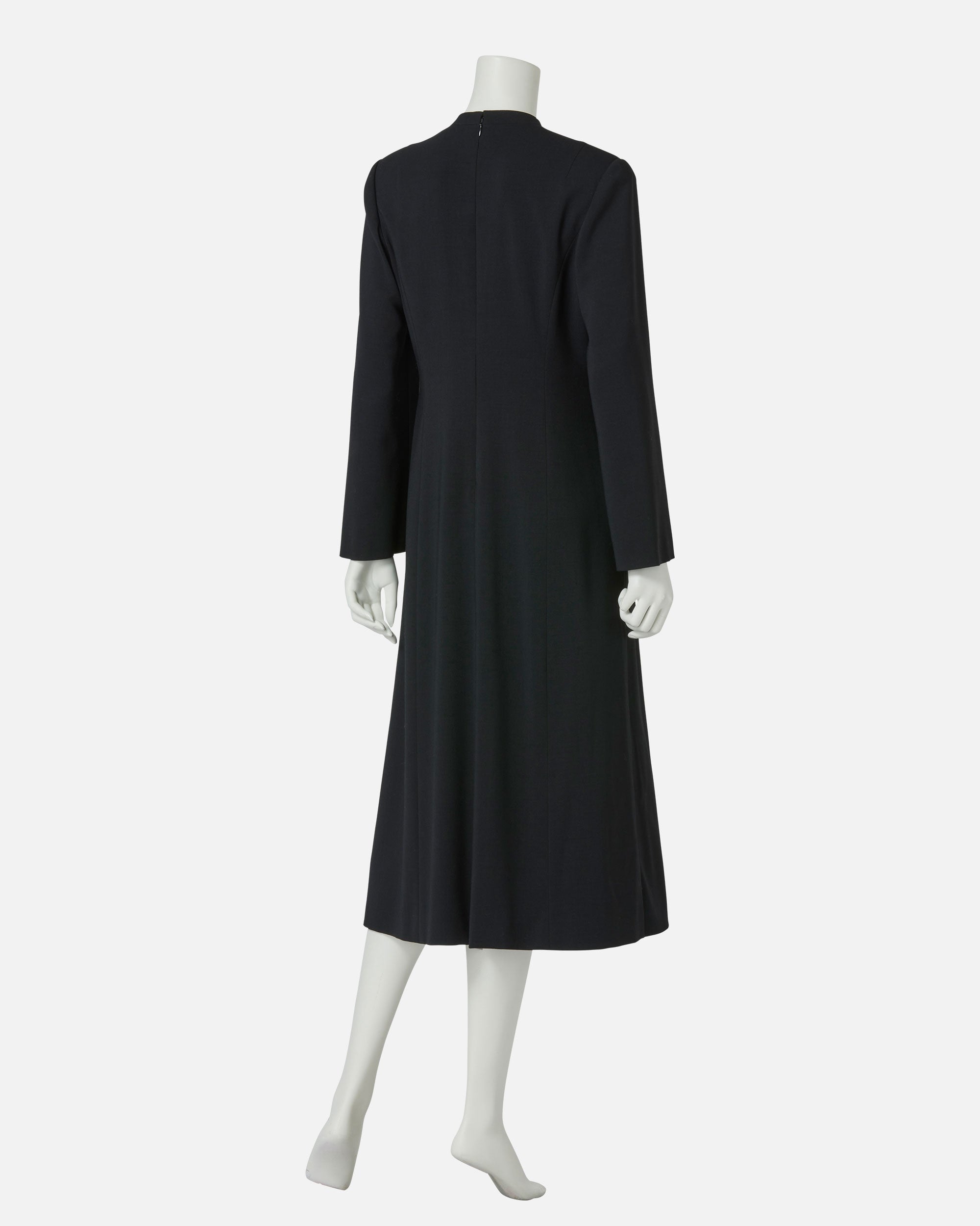 Stretch twill seasonless dress