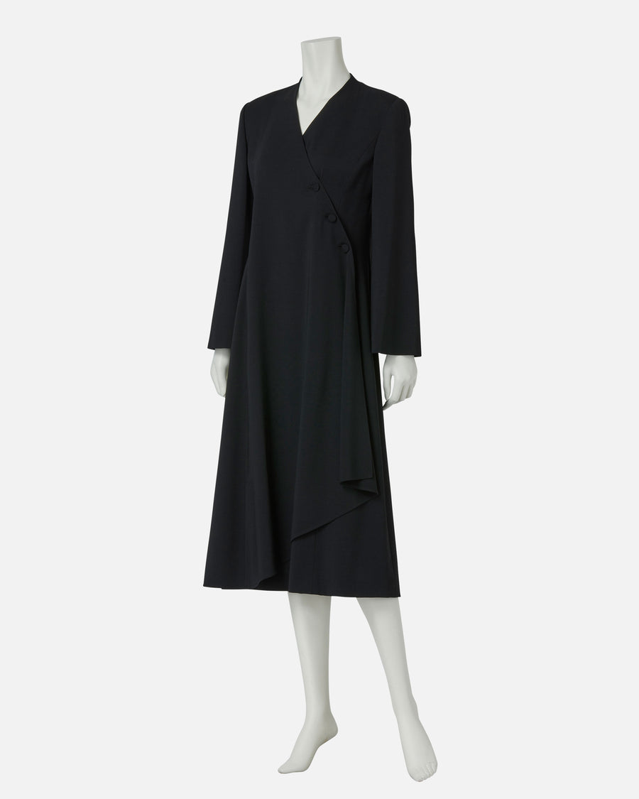 Stretch twill seasonless dress