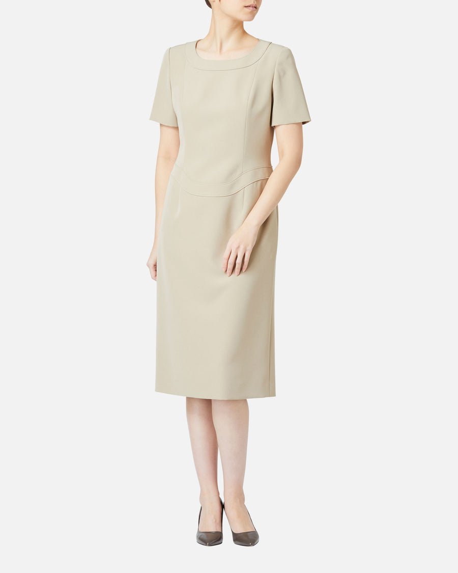 Stretch Crepe Dress