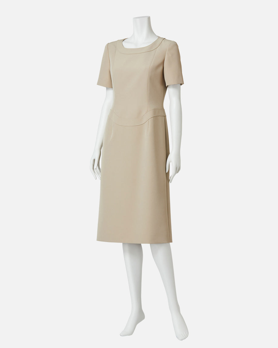 Stretch Crepe Dress