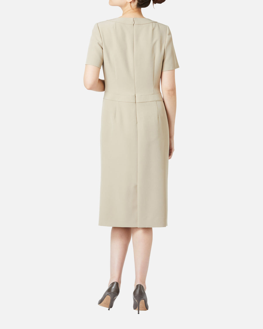 Stretch Crepe Dress