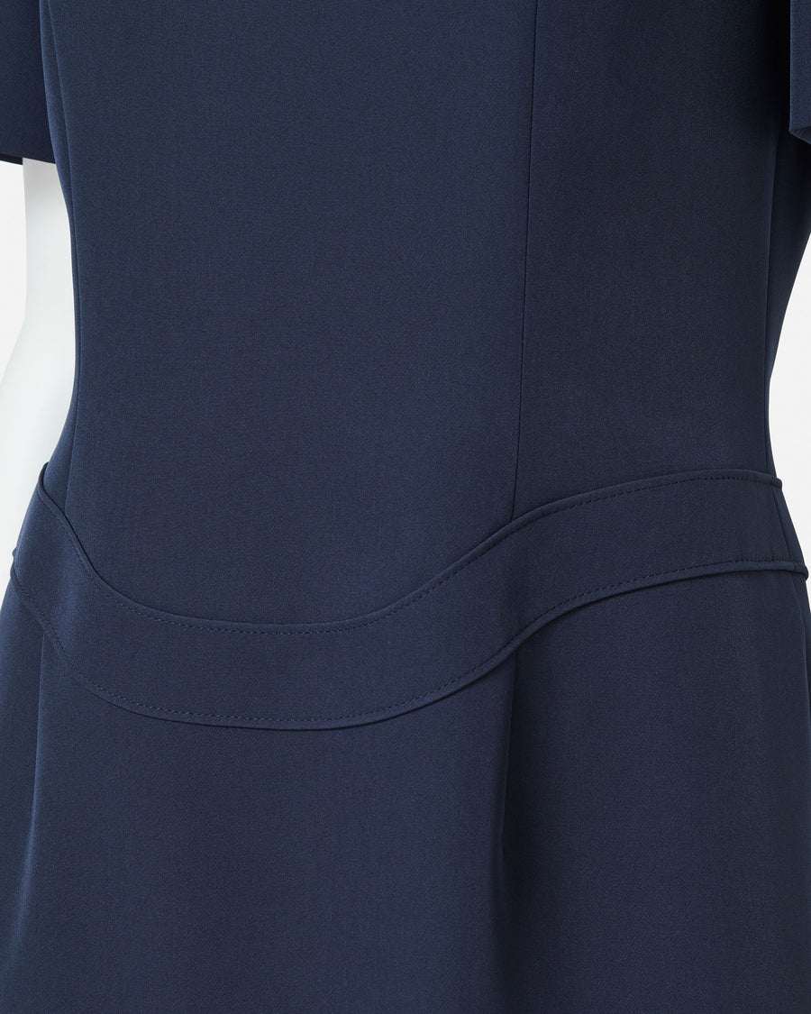 Stretch Crepe Dress