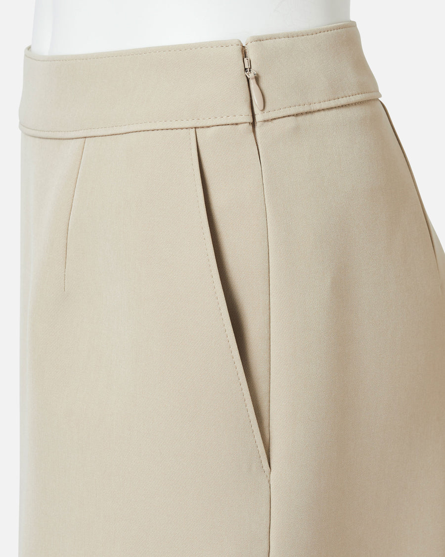 Wide Stretch Crepe Pants
