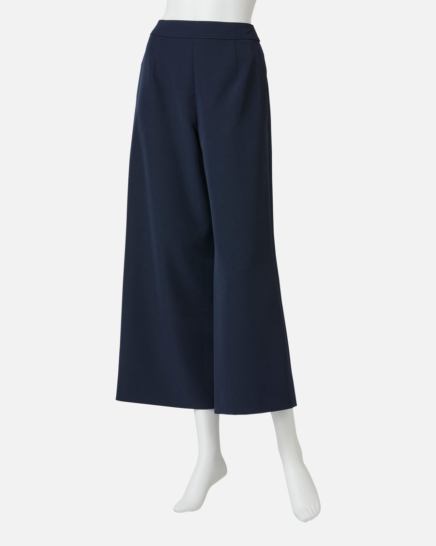 Wide Stretch Crepe Pants