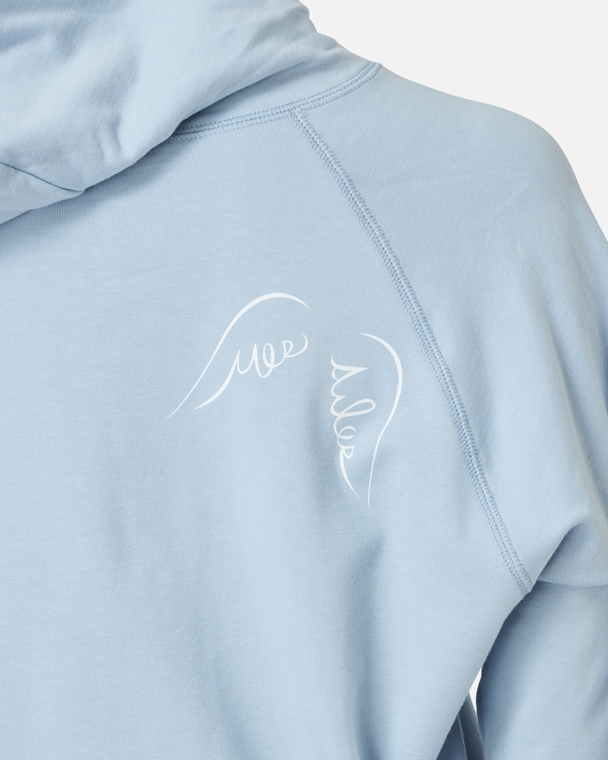 Cotton jersey hoodie