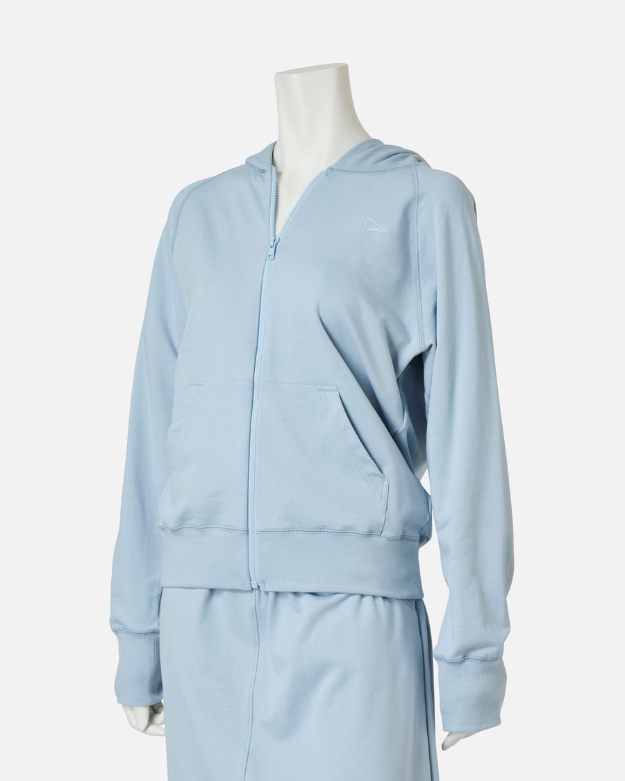 Cotton jersey hoodie