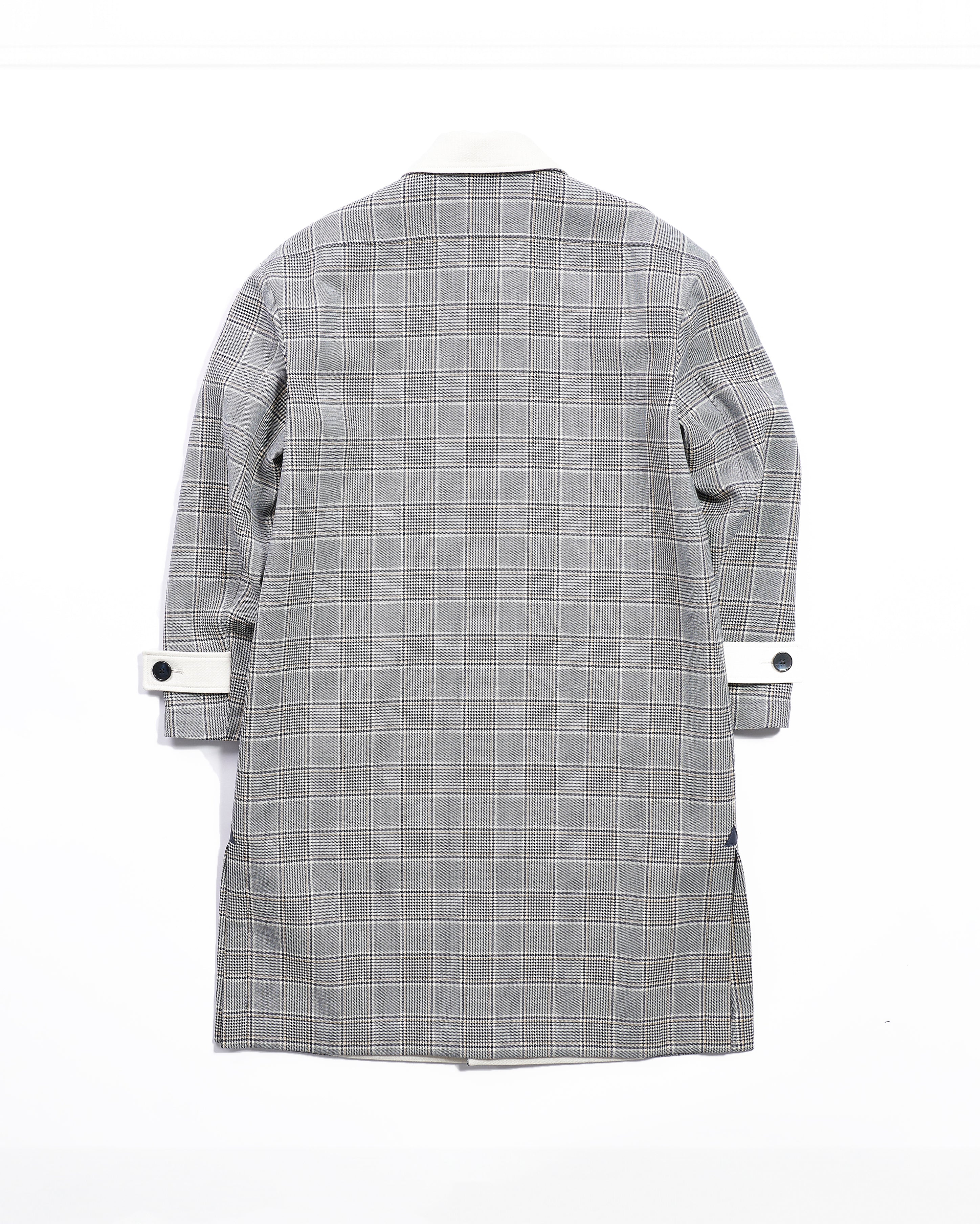 Glen Check Double Face Coat