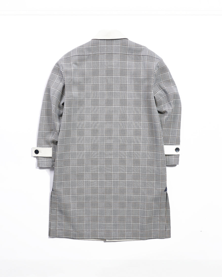 Glen Check Double Face Coat
