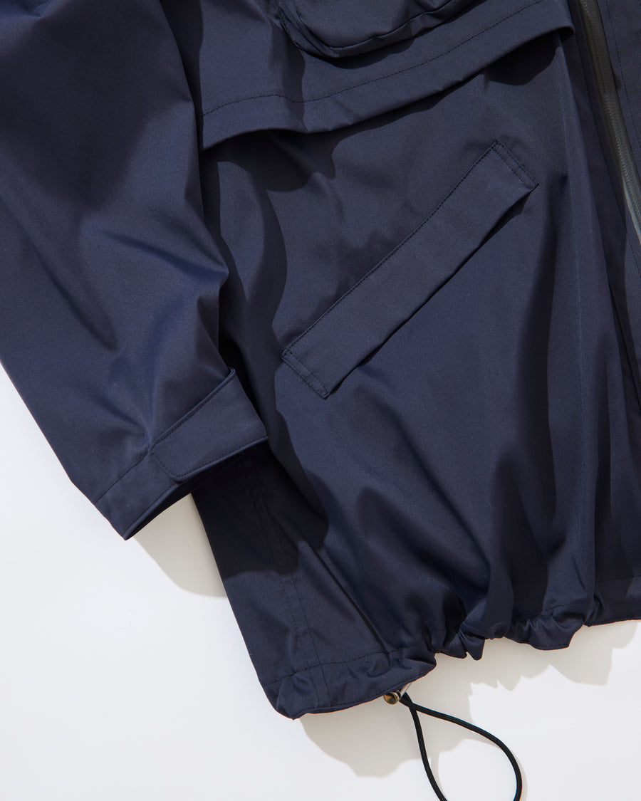 Luxurious nylon parka