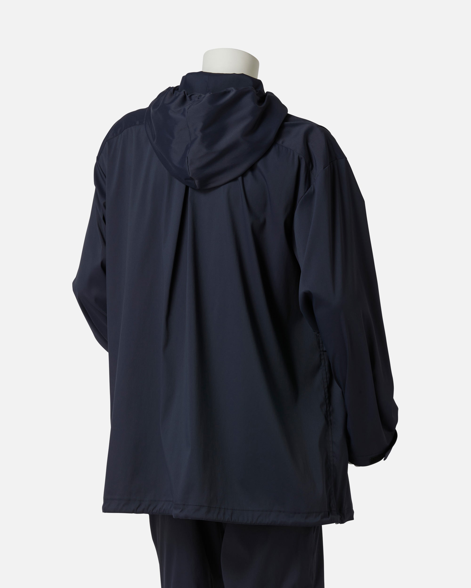 Luxurious nylon parka