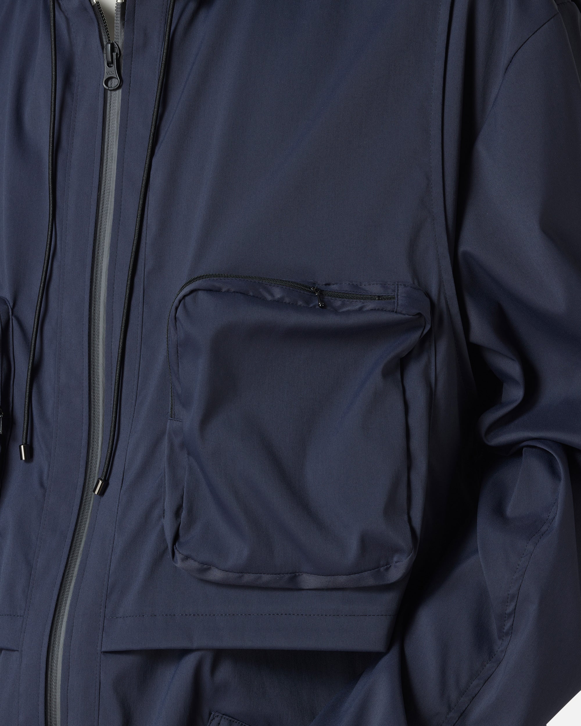 Luxurious nylon parka