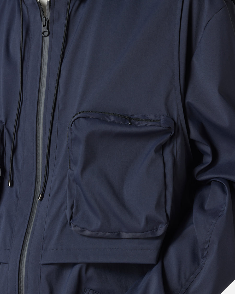 Luxurious nylon parka
