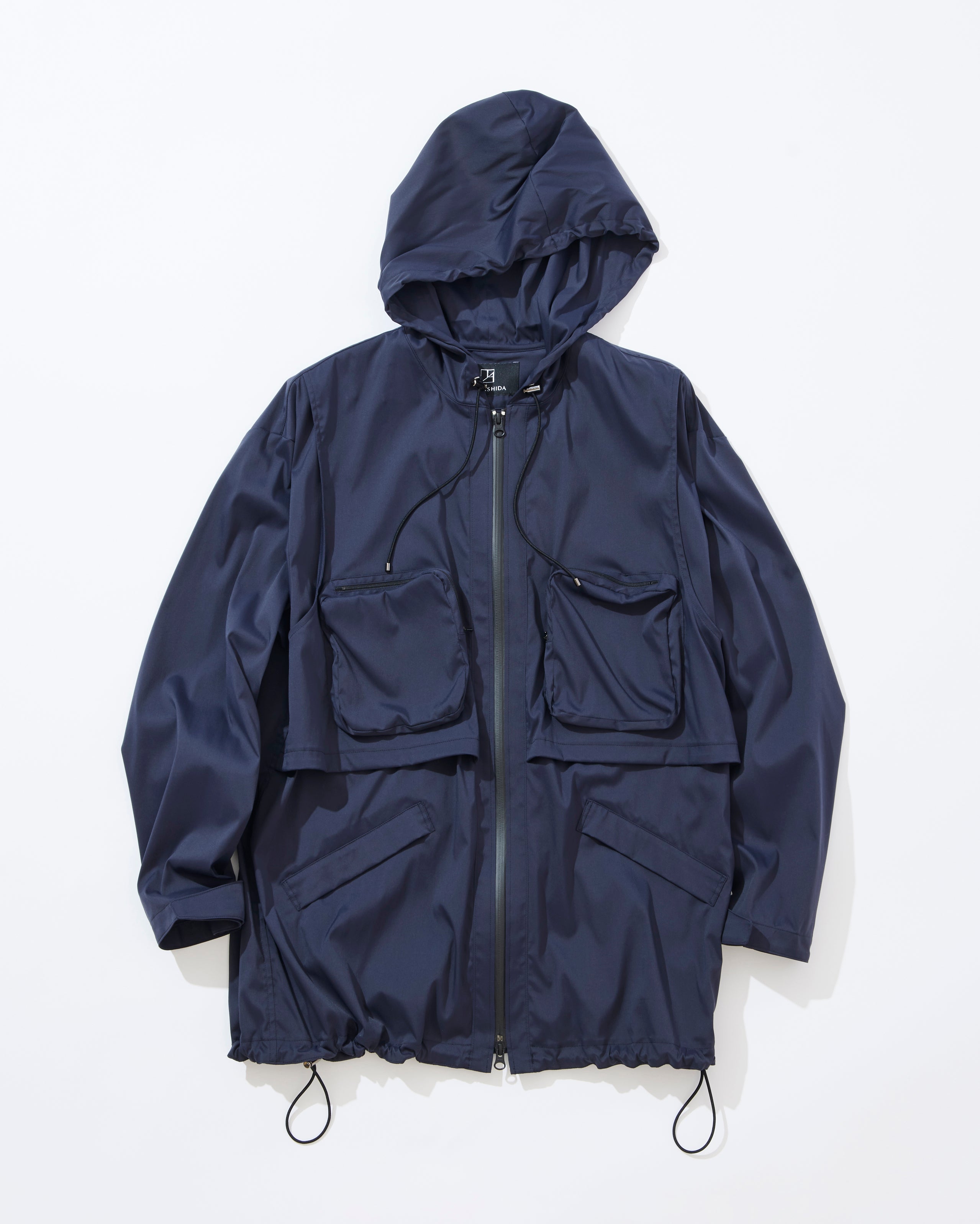 Luxurious nylon parka