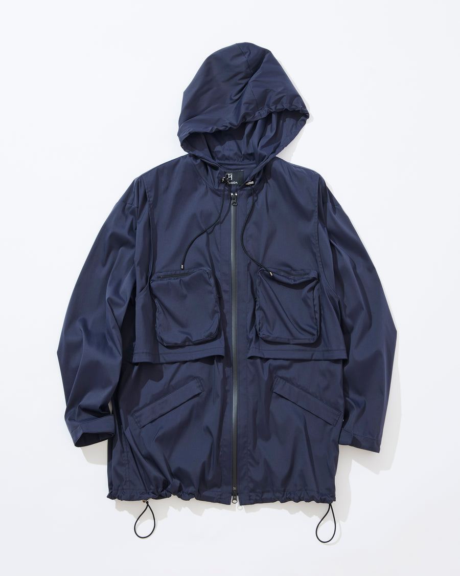 Luxurious nylon parka