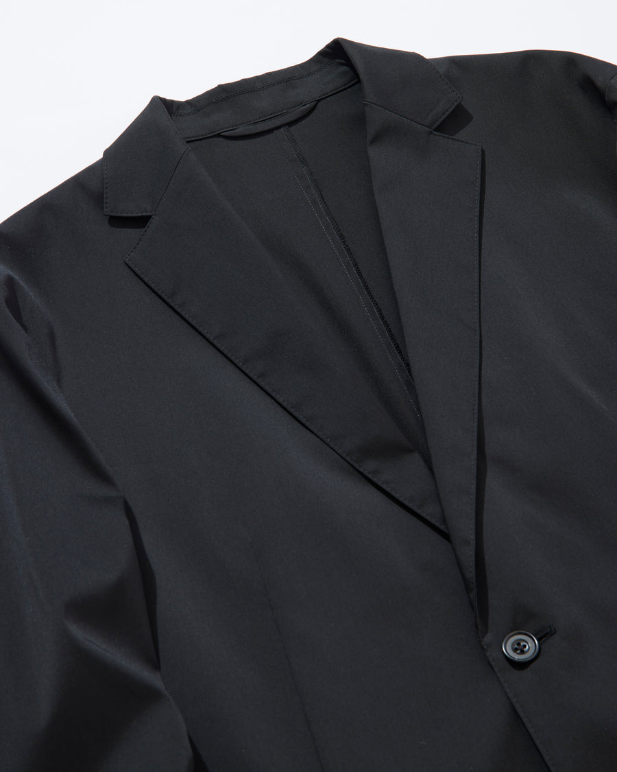 Luxurious nylon tailored jacket