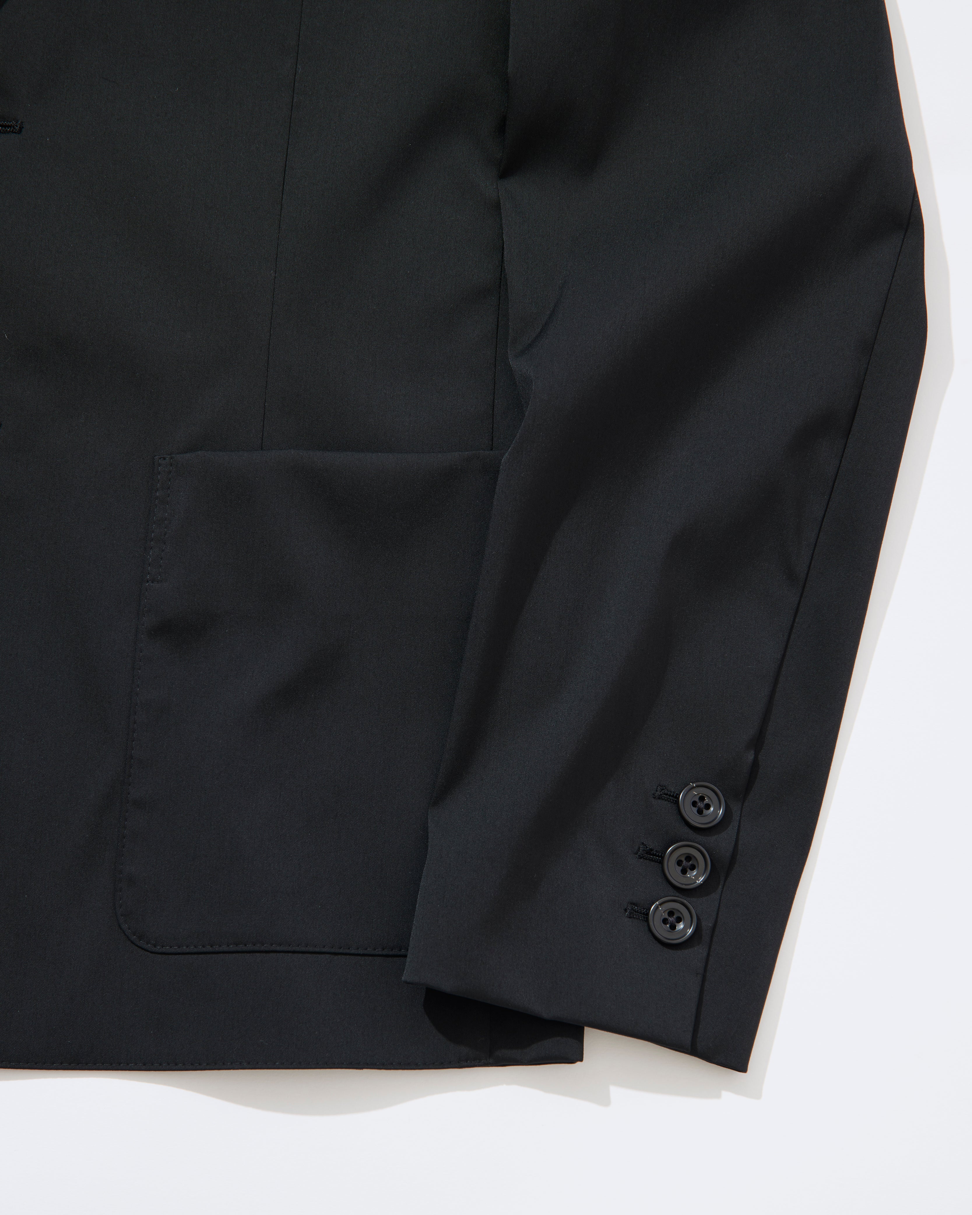 Luxurious nylon tailored jacket