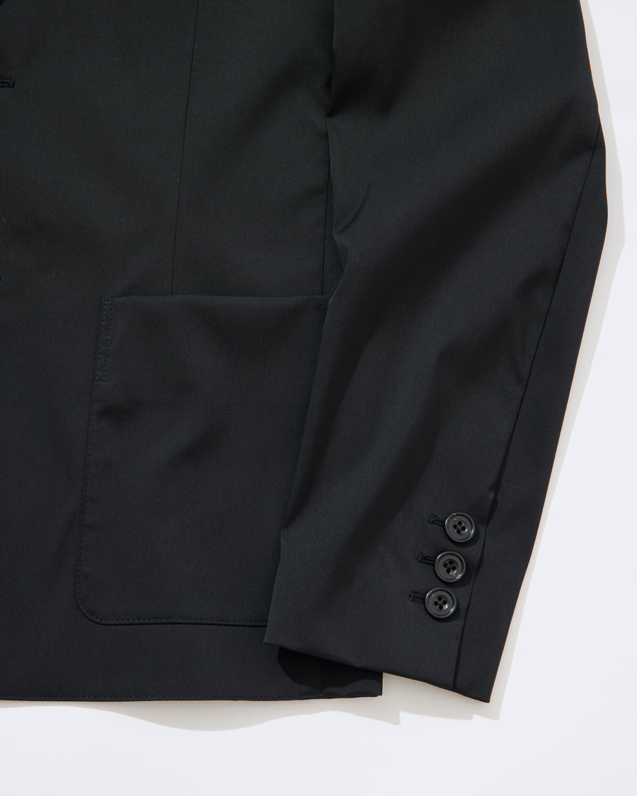 Luxurious nylon tailored jacket