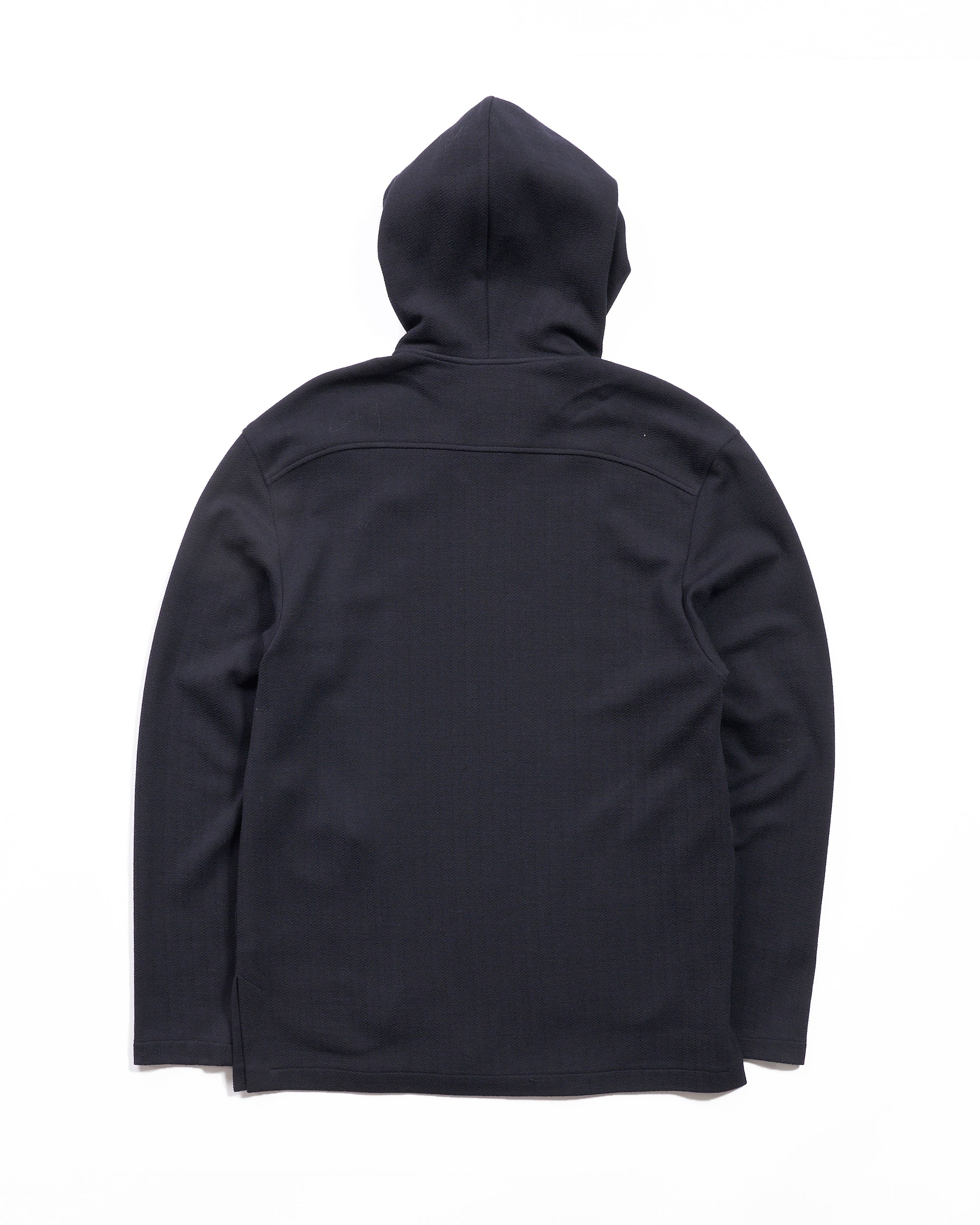 Jacquard jersey hoodie