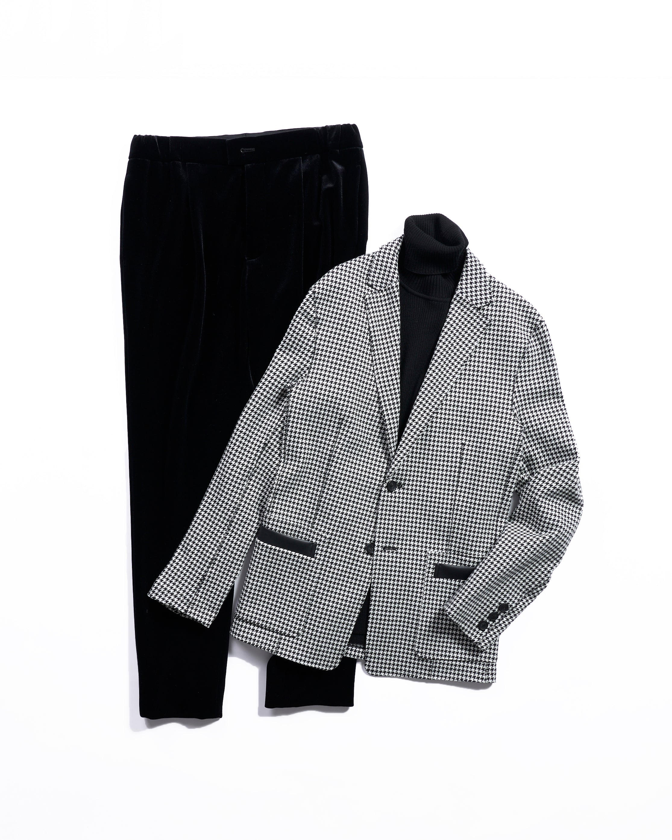 Wool turtleneck knit