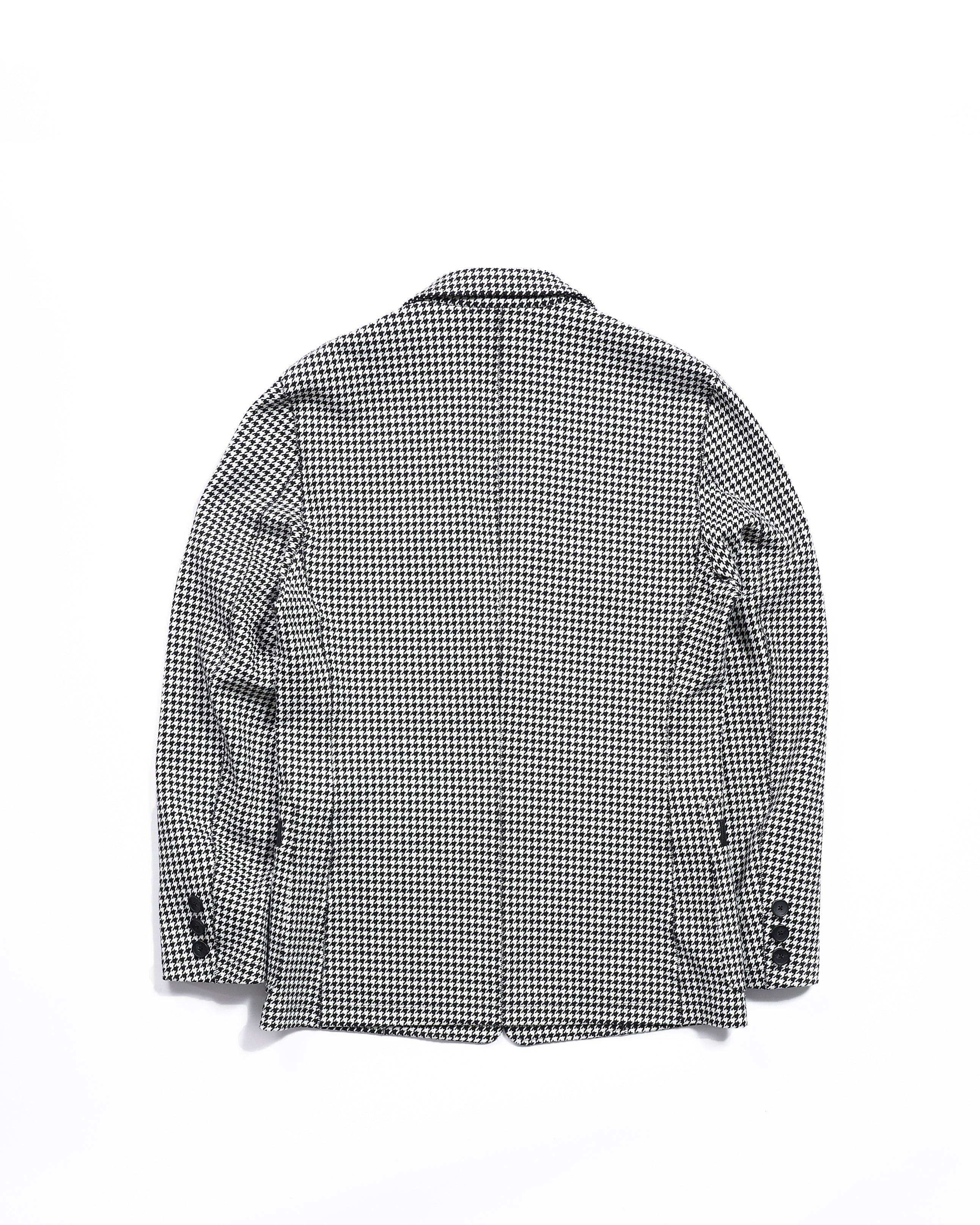 Jacquard jersey seamless jacket