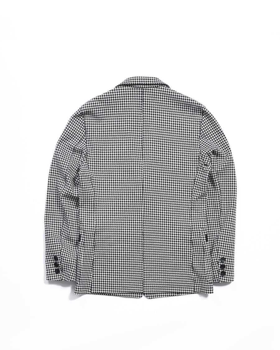 Jacquard jersey seamless jacket