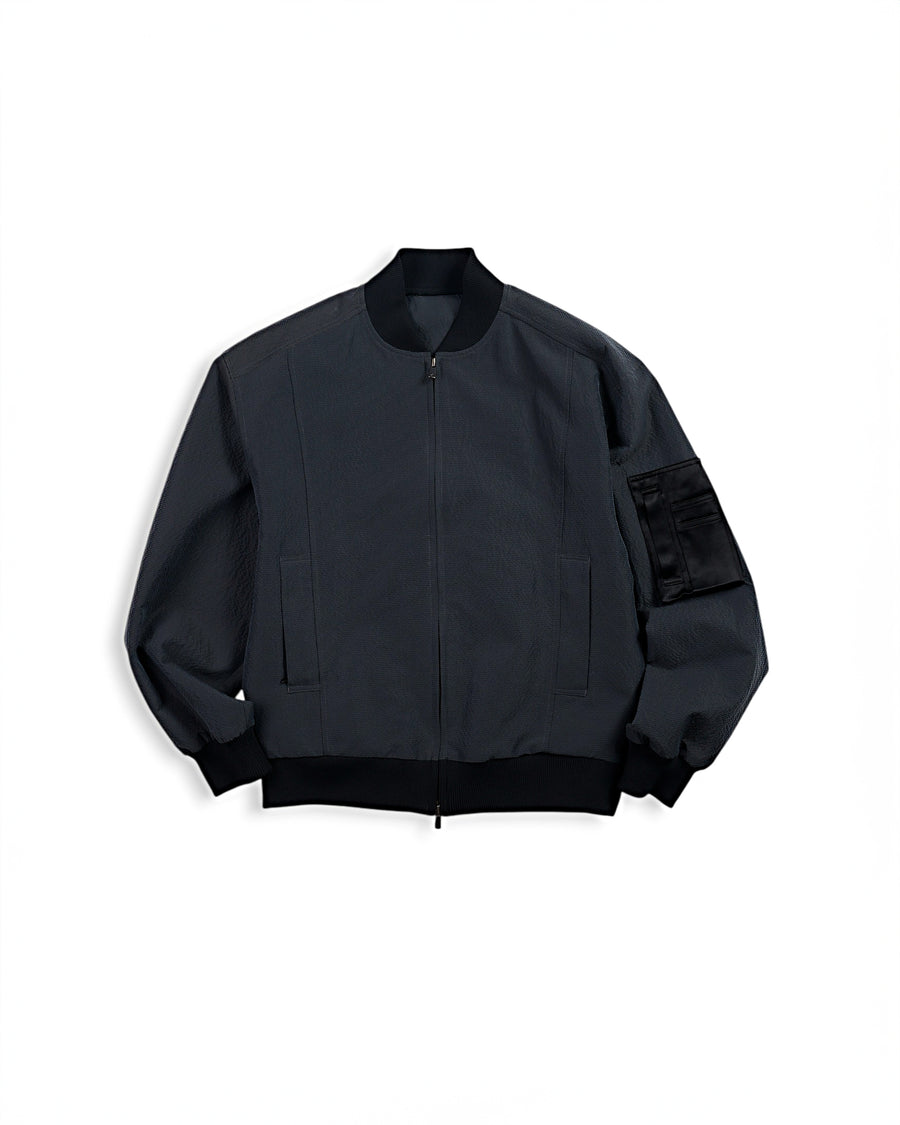 Jacquard Driving Blouson