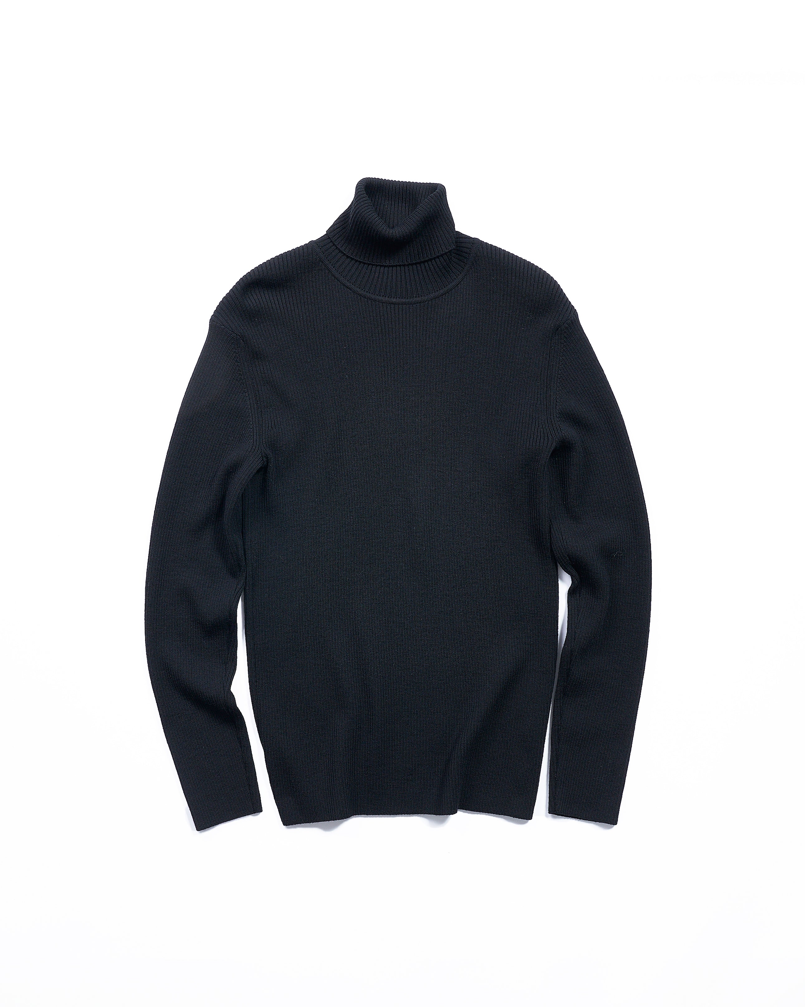 Wool turtleneck knit
