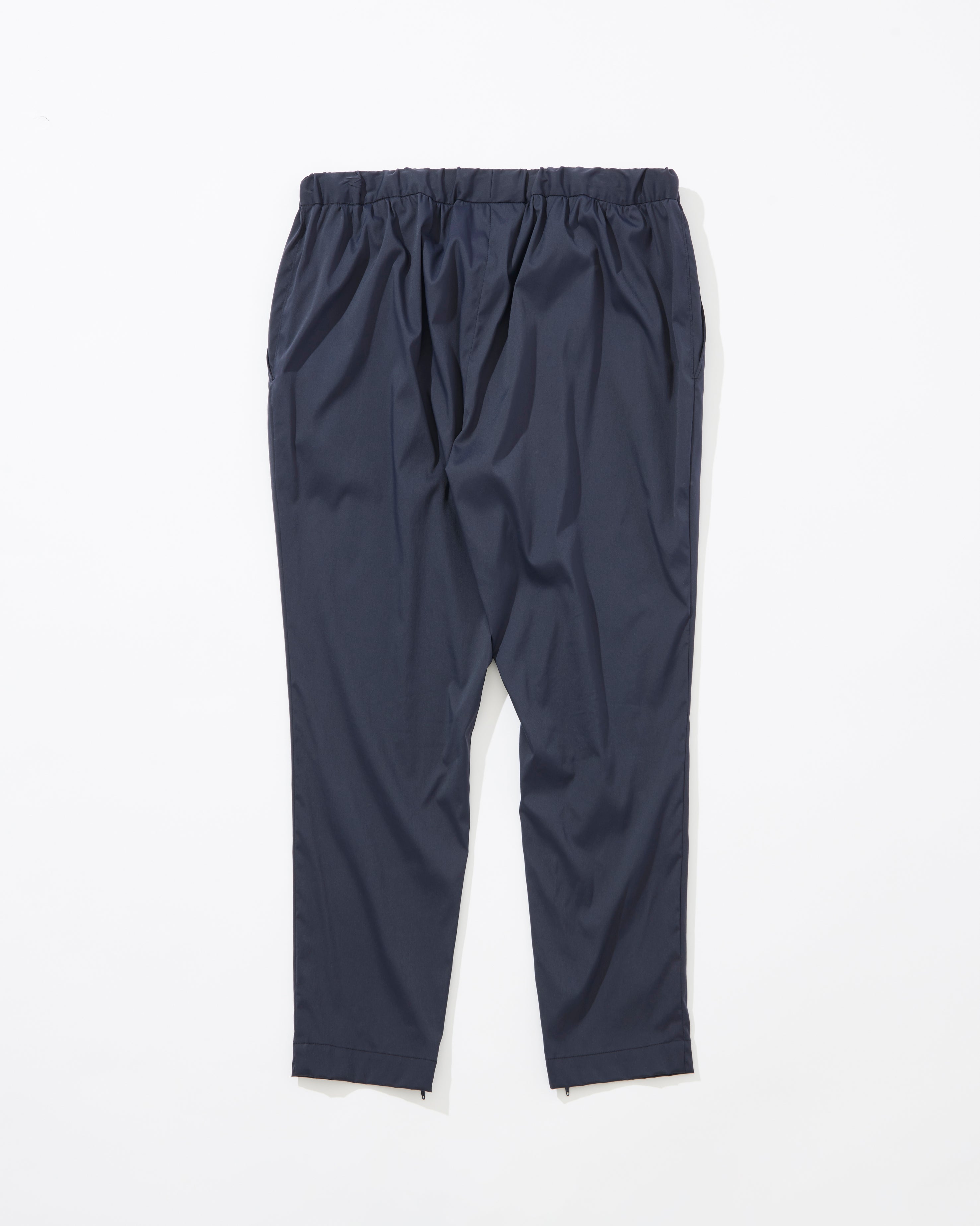 Luxurious nylon tapered pants