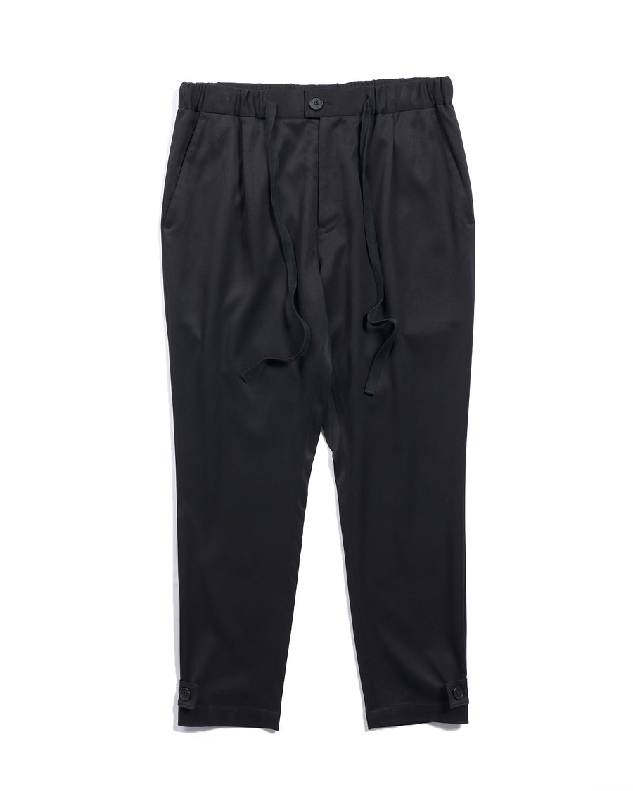 Tapered pants with tabs