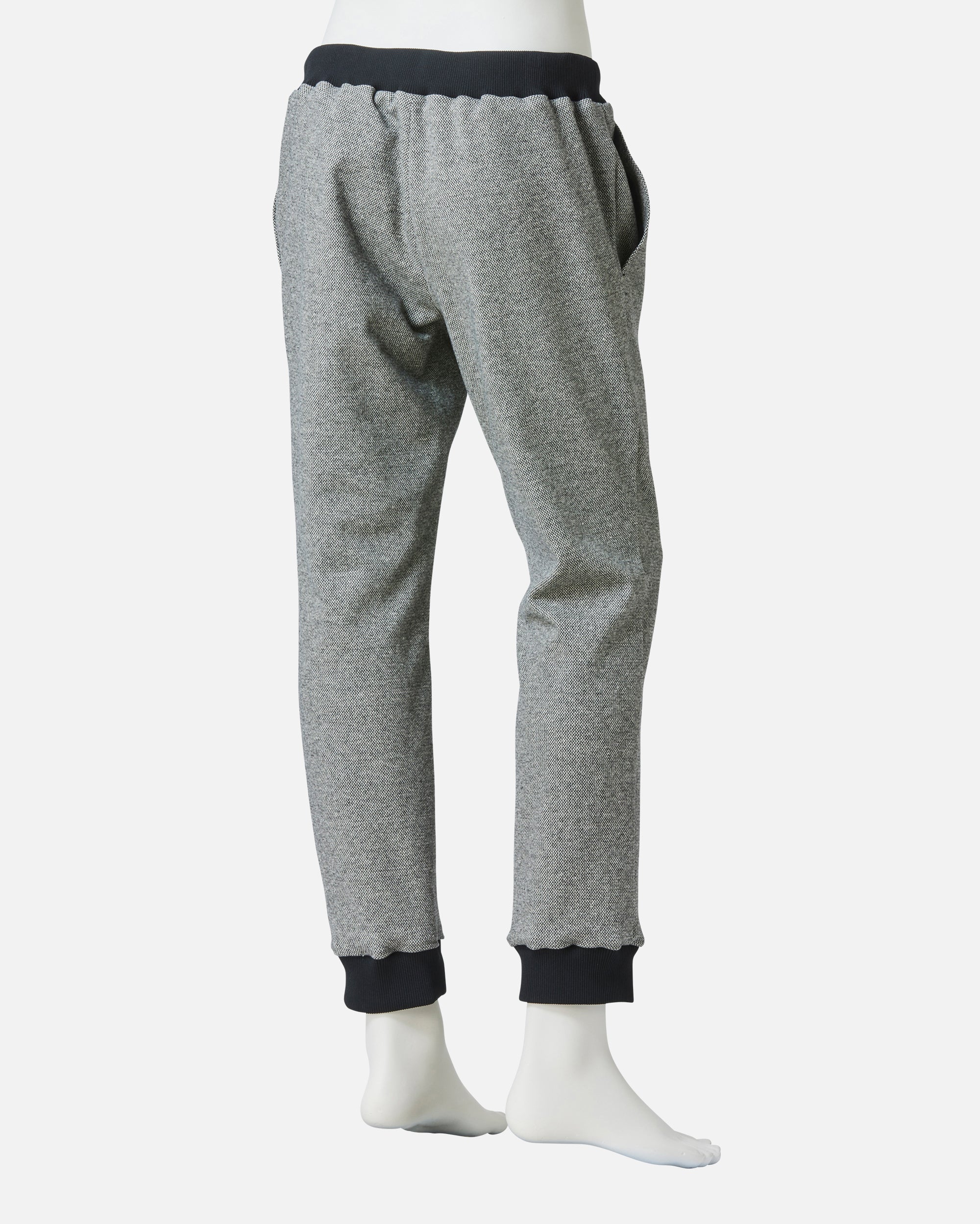 Jacquard jersey drawcord pants