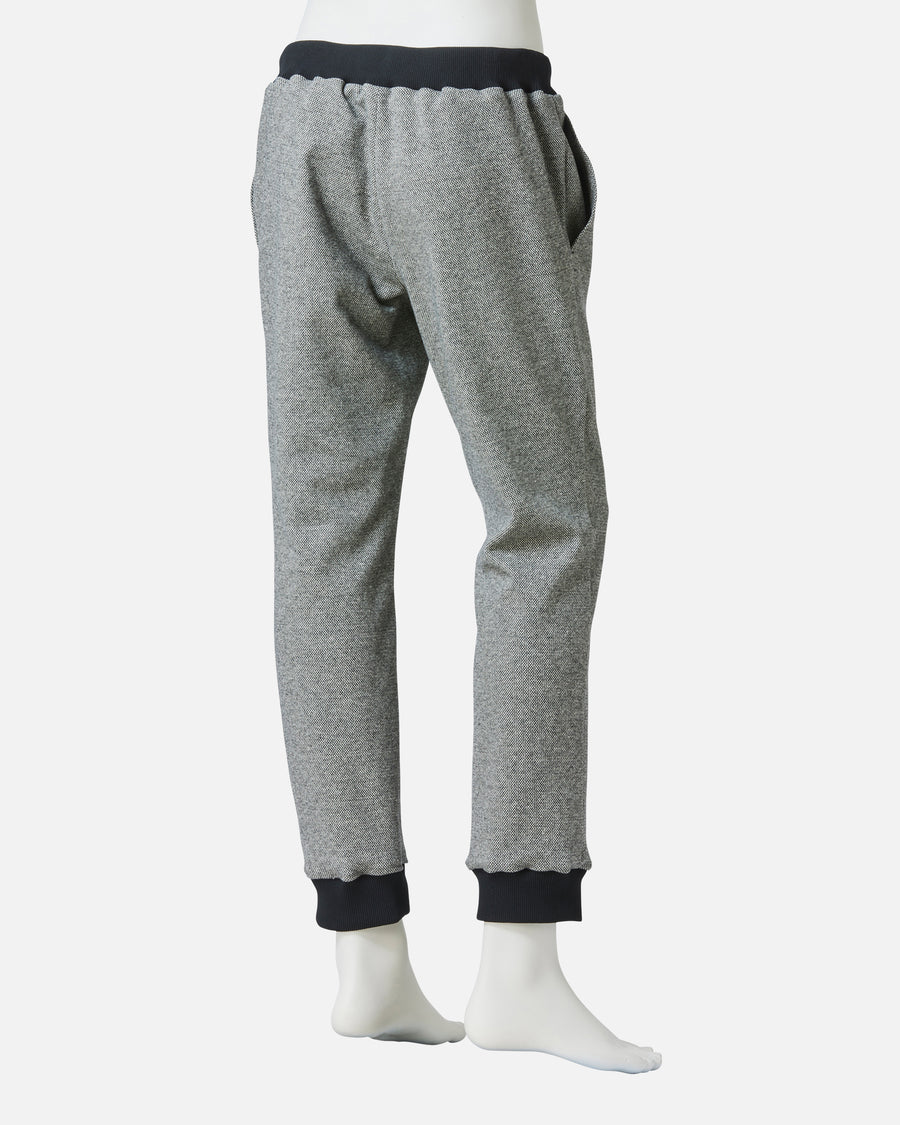 Jacquard jersey drawcord pants