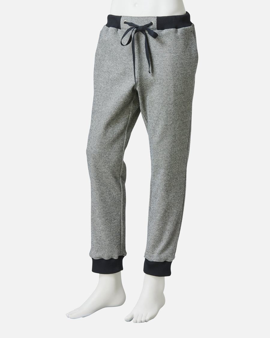 Jacquard jersey drawcord pants