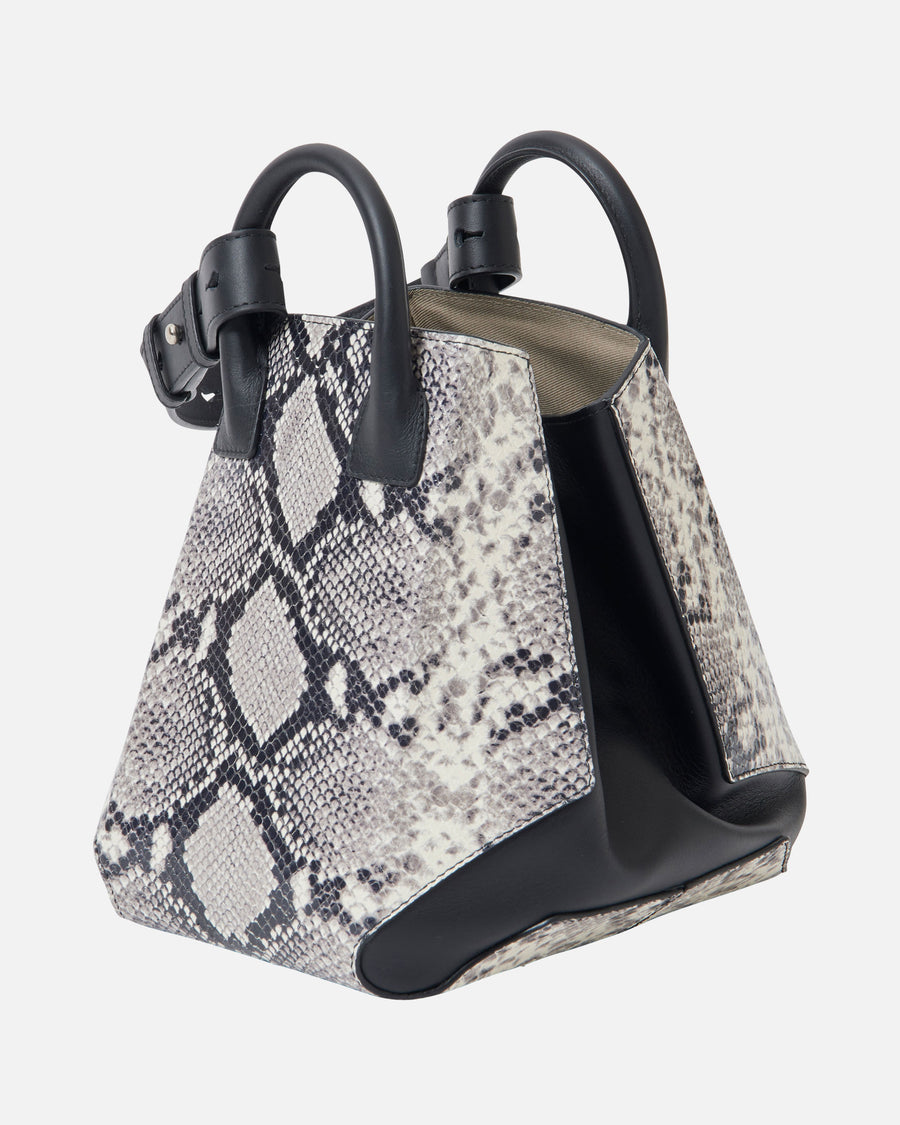 Combi leather shoulder bag (small)
