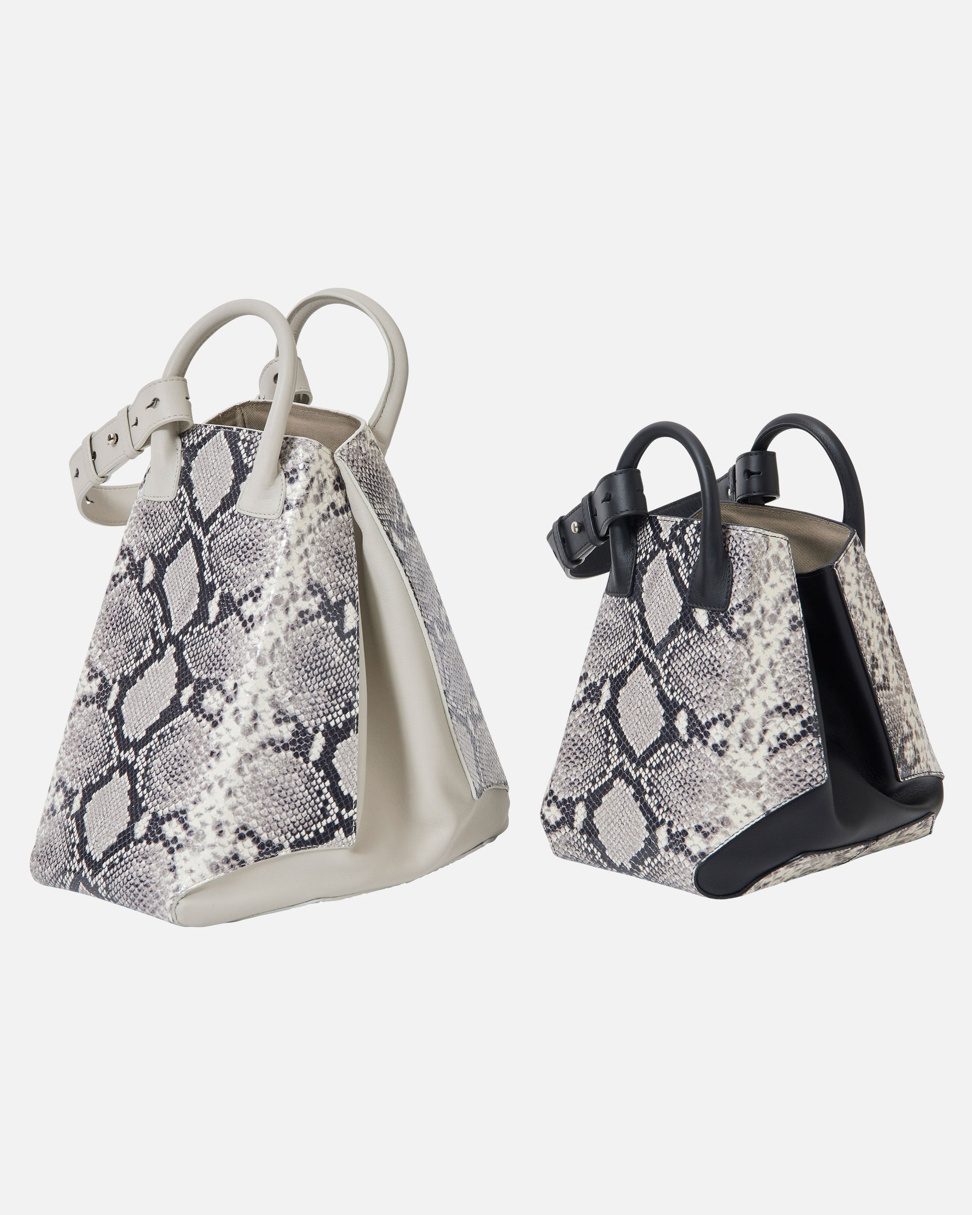 Combi leather shoulder bag (small)