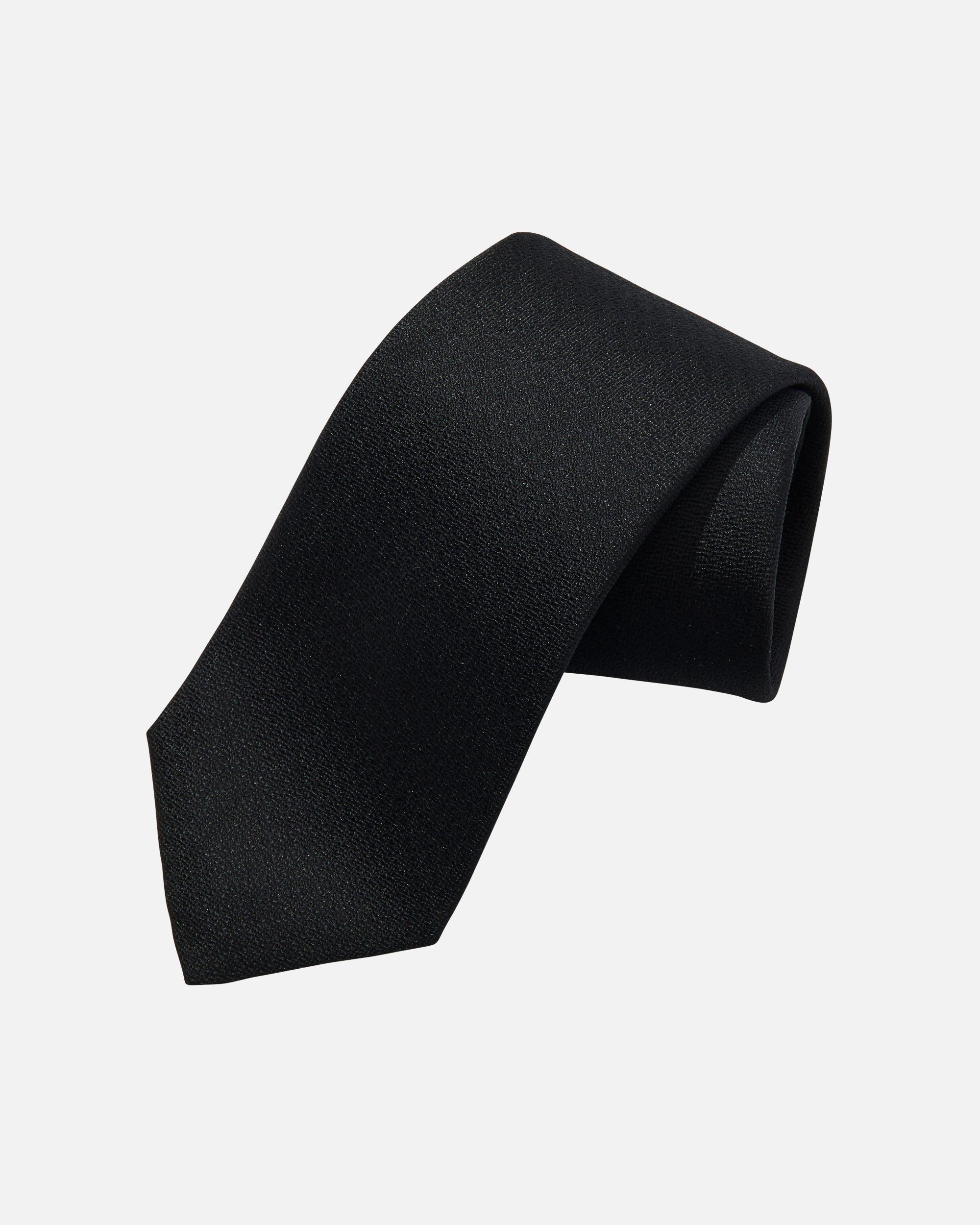 Solid Tone Silk Tie