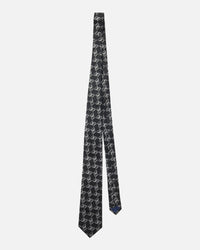 Graphic Wave Silk Tie