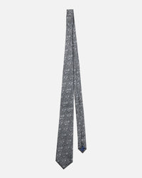 Geometric Square Silk Tie