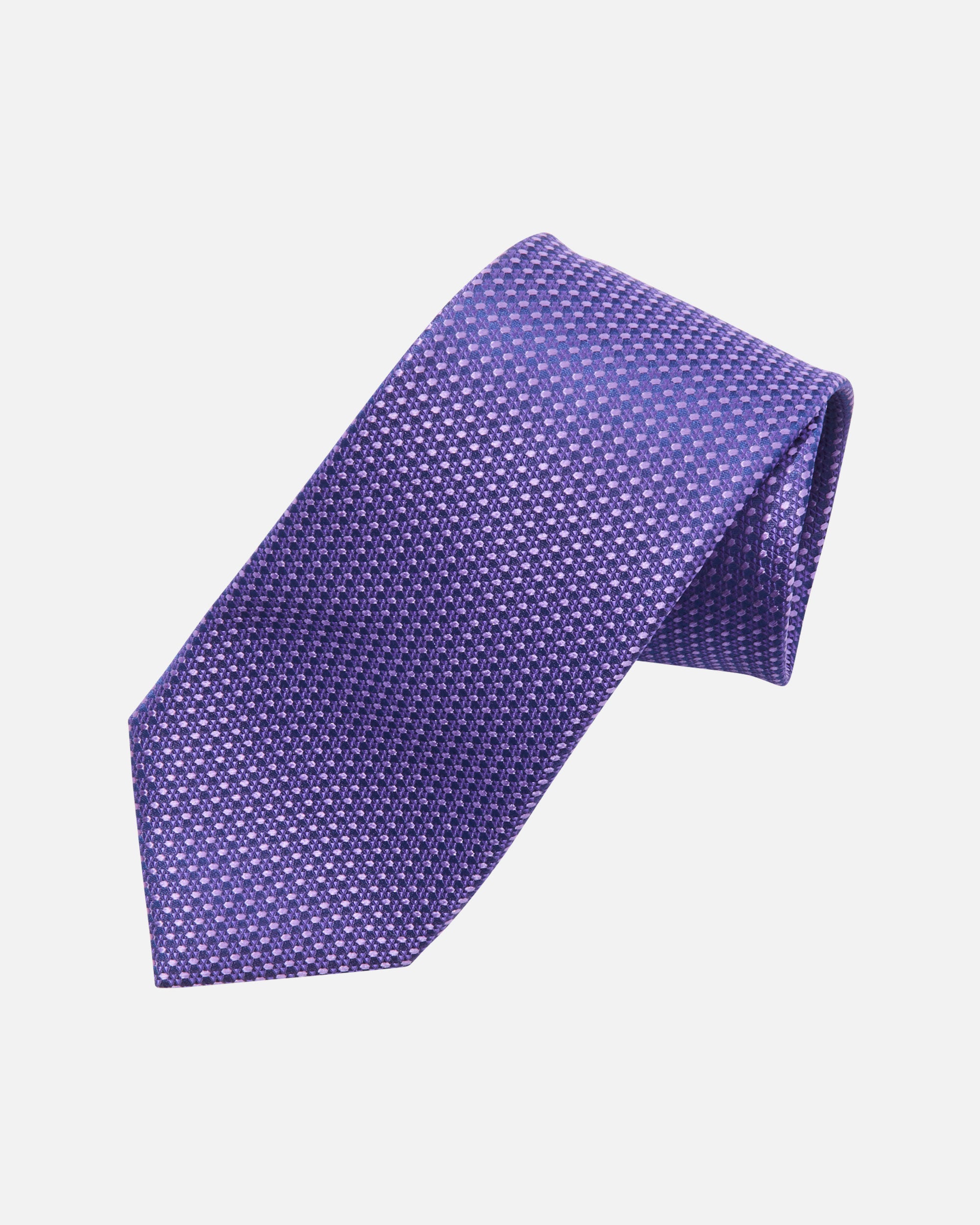 Micro Pattern Silk Tie