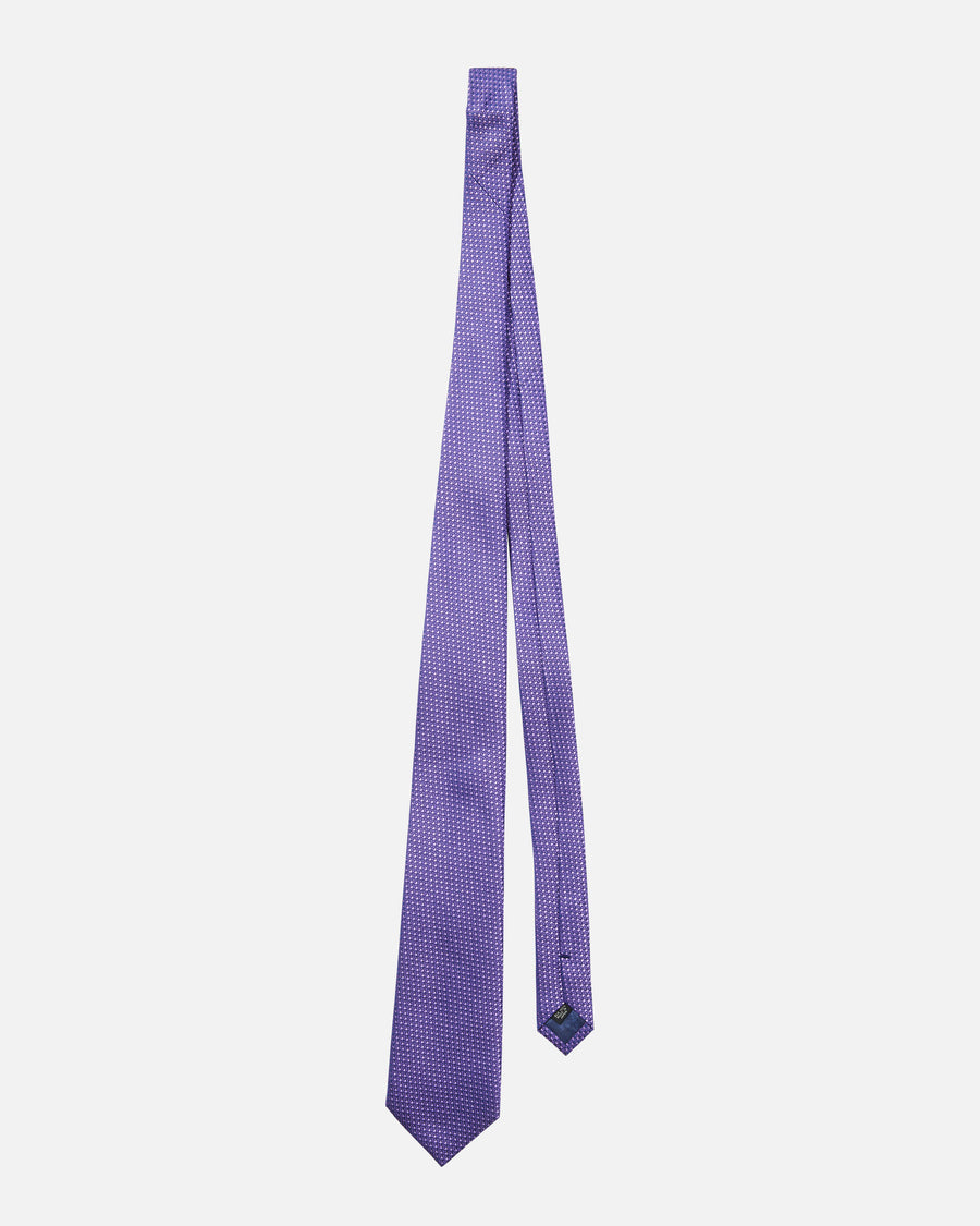 Micro Pattern Silk Tie